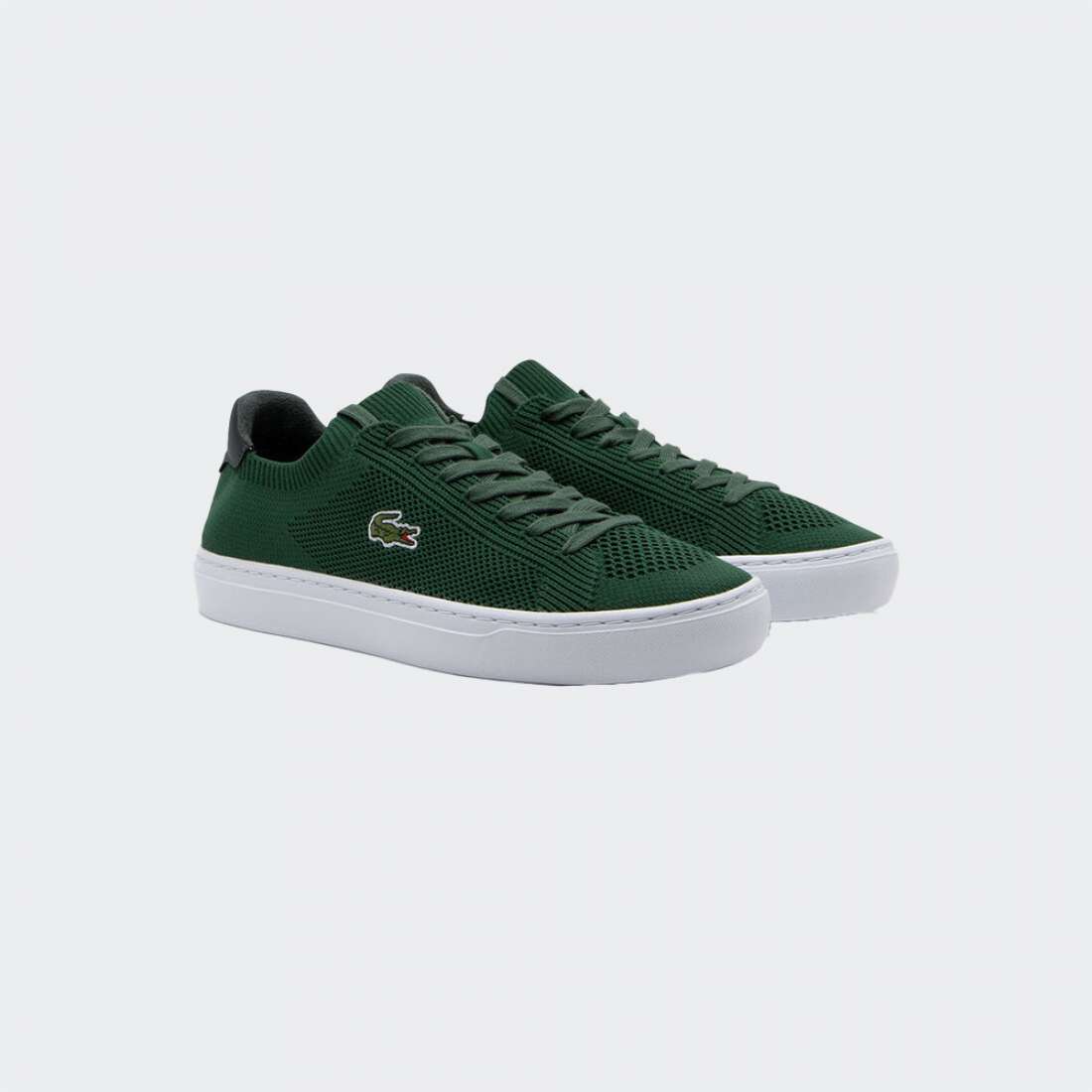 LACOSTE LA PIQUEE 2.0 DK GRN/ WHT