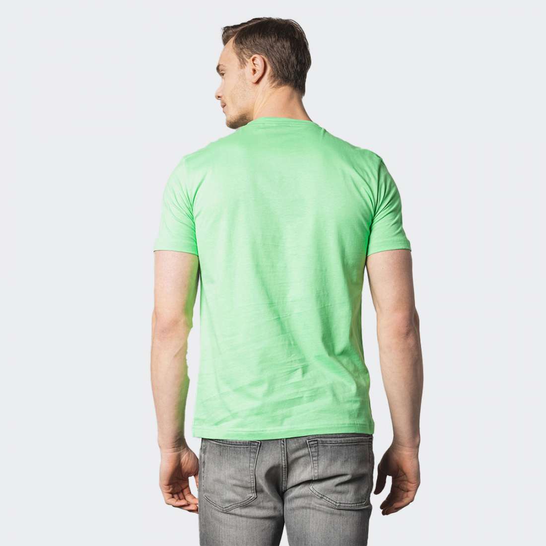 TSHIRT BOSS THINKING OPEN GREEN