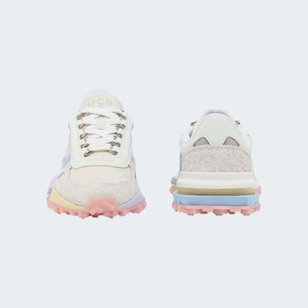 LACOSTE ELITE ACTIVE OFF WHT/LT BLUE