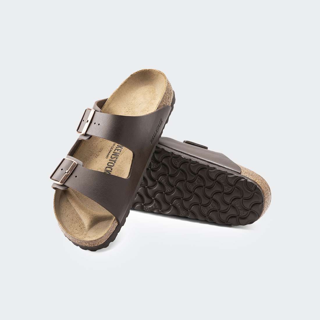 SANDÁLIAS BIRKENSTOCK ARIZONA DARK BROWN