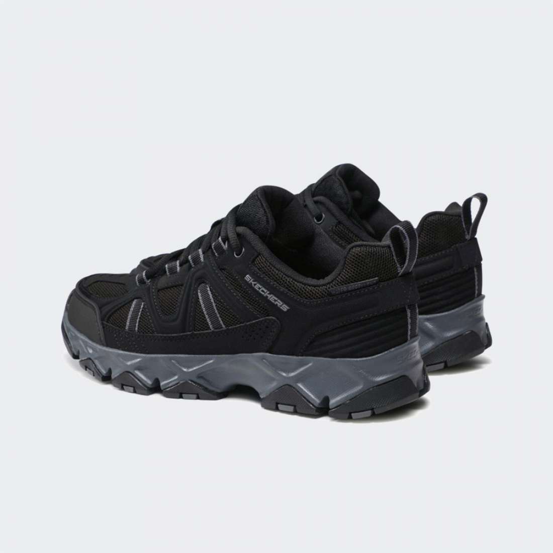 SKECHERS CROSSBAR BLACK/CHARCOAL