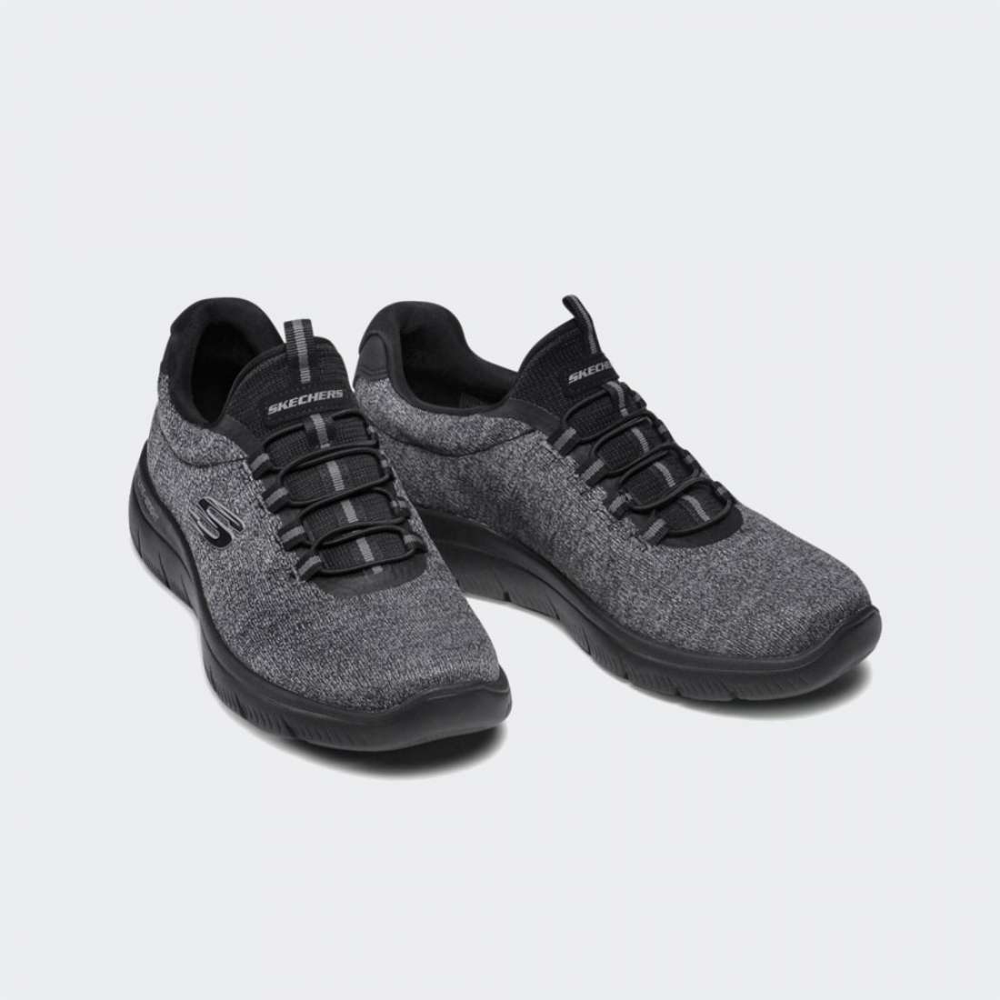 SKECHERS SUMMITS BLACK/BLACK