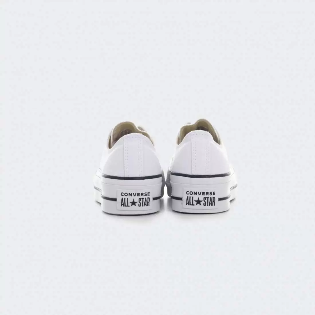 CONVERSE CHUCK TAYLOR ALL STAR CANVAS PLATFORM WHITE