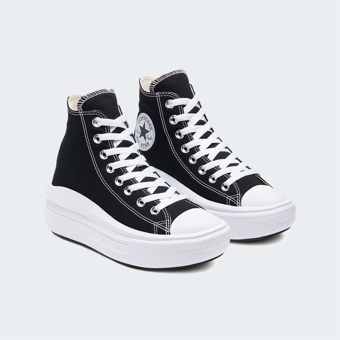 CONVERSE CHUCK TAYLOR ALL STAR HIGH TOP MOVE BLACK/NATURAL IVORY/WHITE