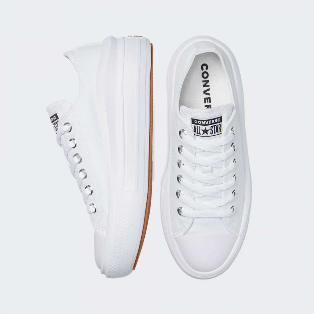 CONVERSE CHUCK TAYLOR ALL STAR MOVE WHITE/WHITE/WHITE