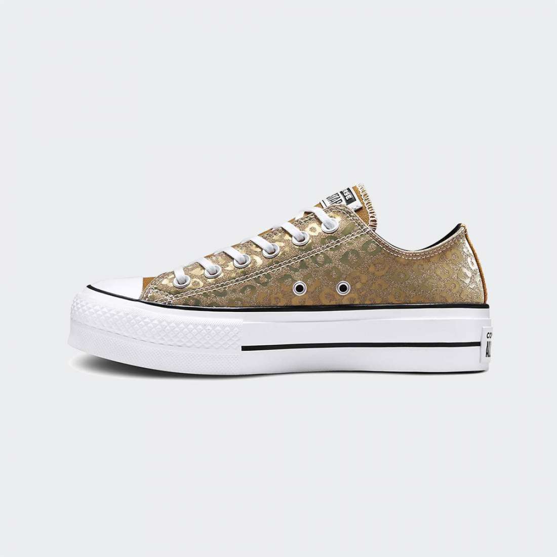 CONVERSE CHUCK TAYLOR ALL STAR PLATFORM LIFT GOLD/BLACK/WHITE