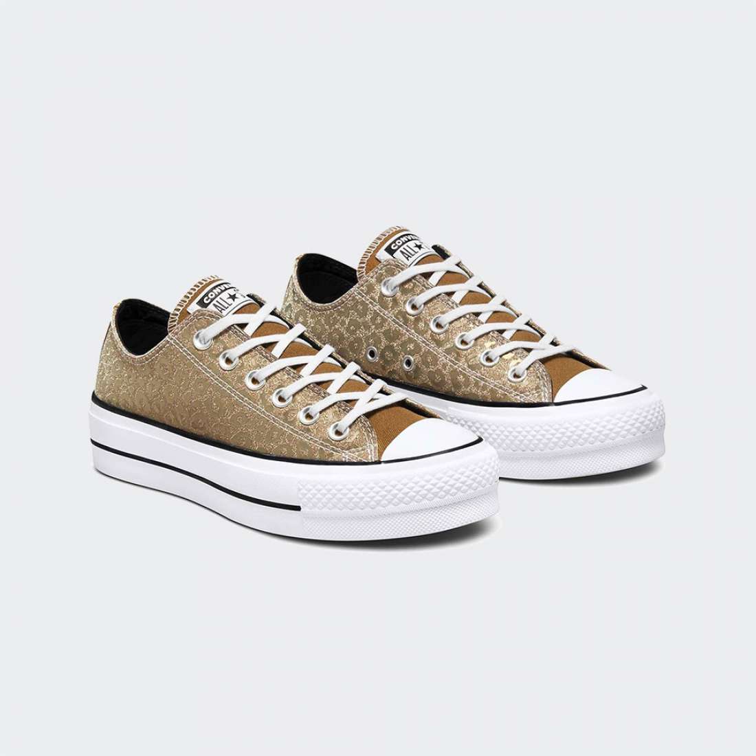 CONVERSE CHUCK TAYLOR ALL STAR PLATFORM LIFT GOLD/BLACK/WHITE