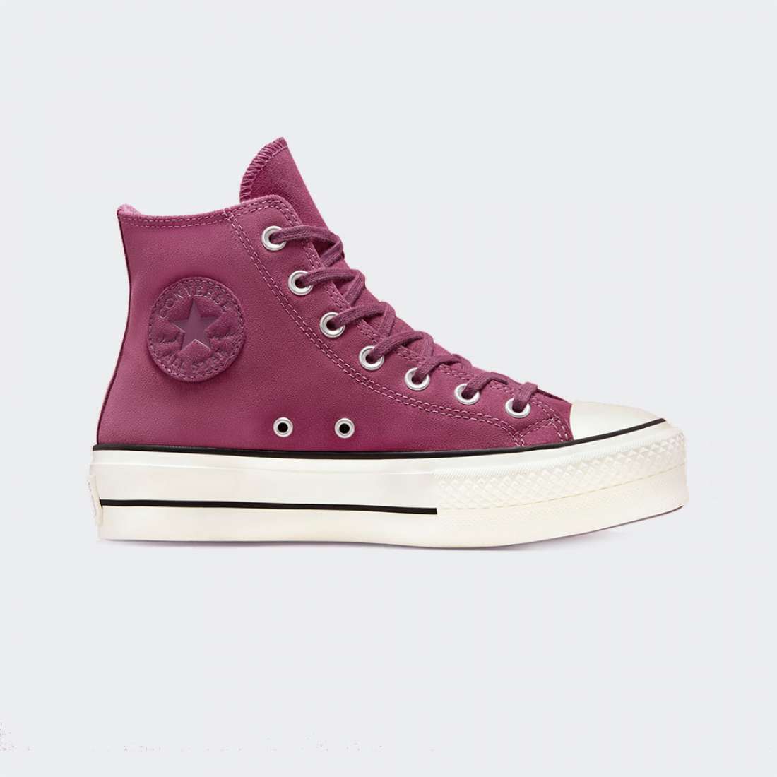 CONVERSE CHUCK TAYLOR ALL STAR LIFT CLEAN SHADOWBERRY/BLACK/EGRET