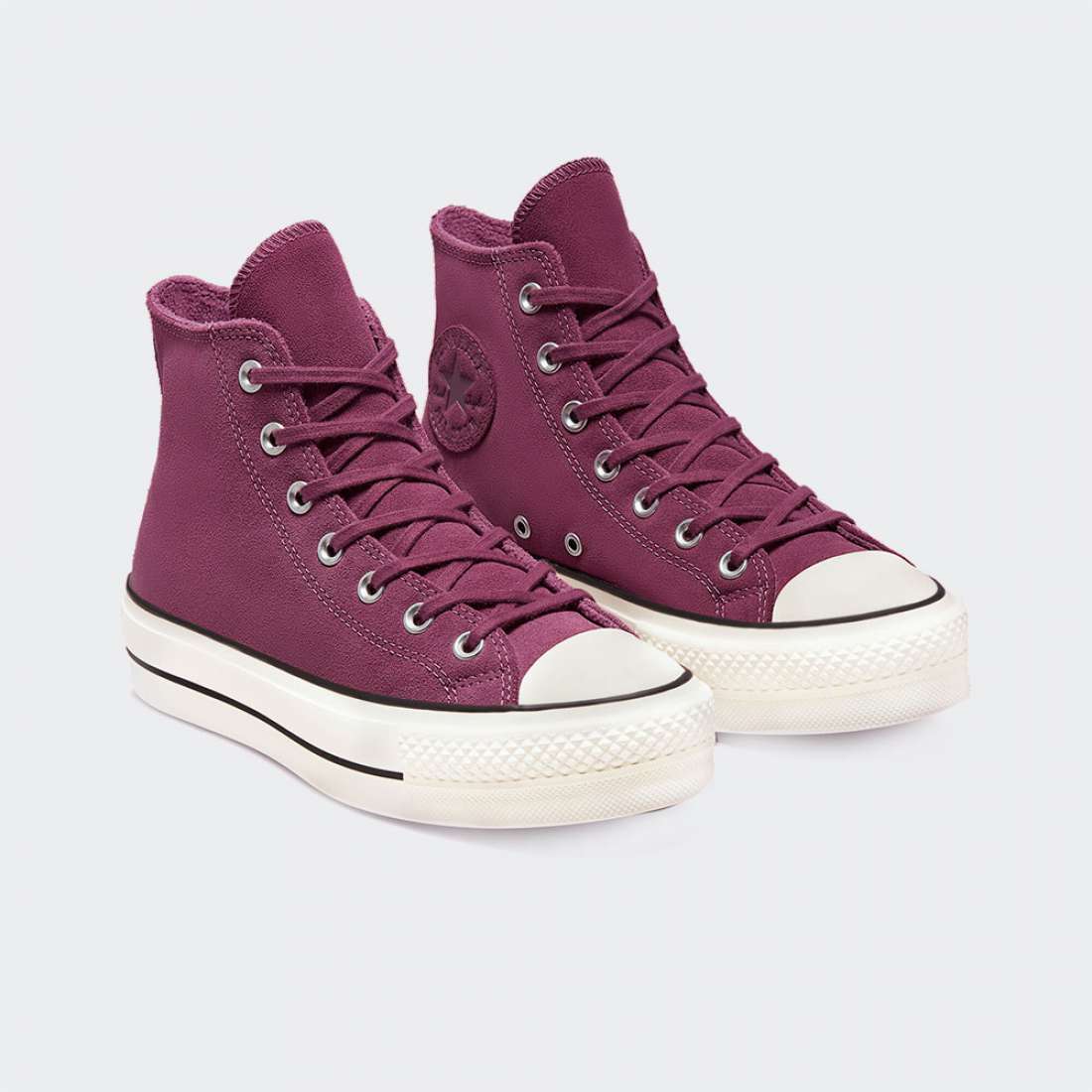 CONVERSE CHUCK TAYLOR ALL STAR LIFT CLEAN SHADOWBERRY/BLACK/EGRET