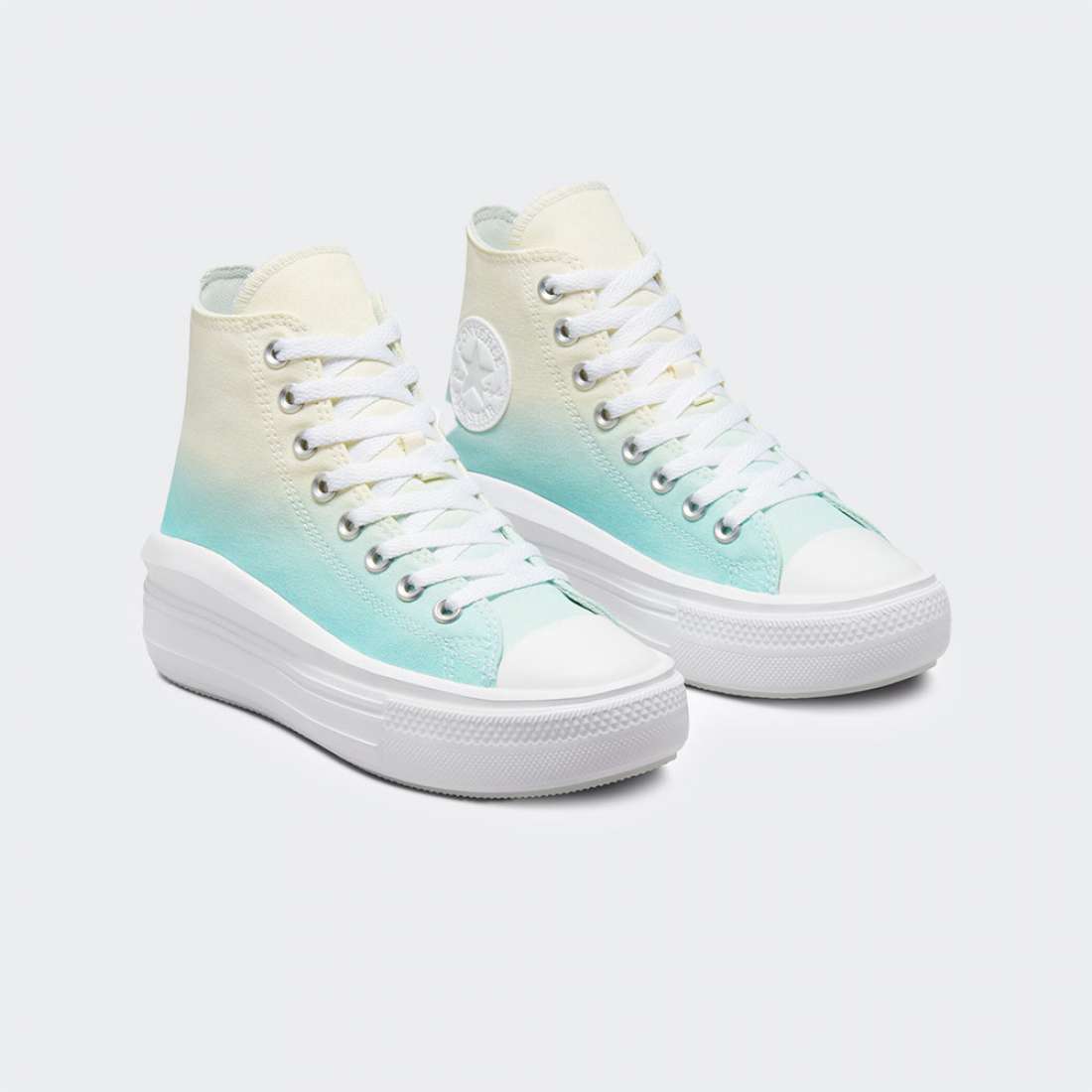 CONVERSE CHUCK TAYLOR ALL STAR HIGH TOP MOVE EGRET/LIGHT DEW/WHITE