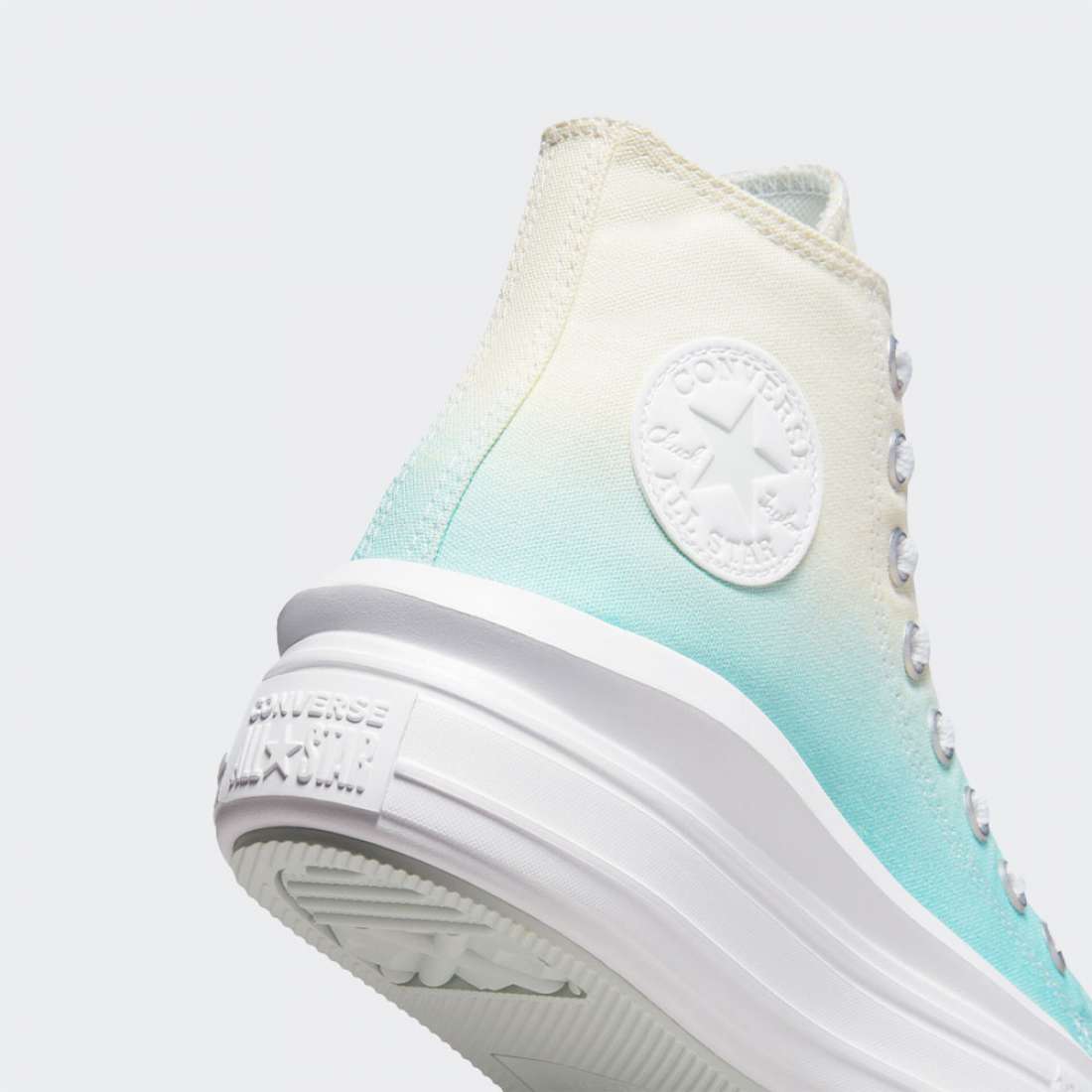 CONVERSE CHUCK TAYLOR ALL STAR HIGH TOP MOVE EGRET/LIGHT DEW/WHITE