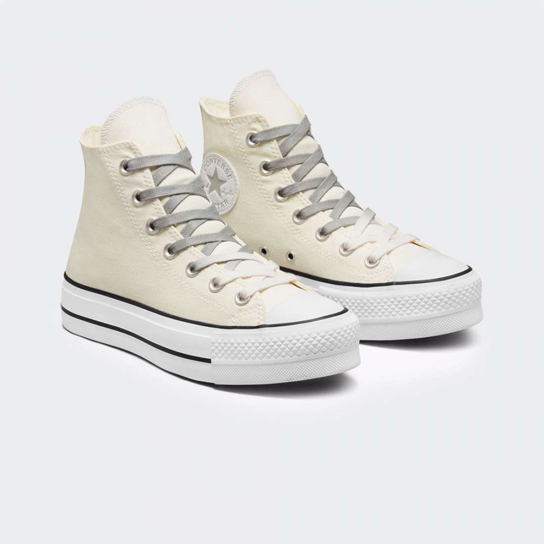 CONVERSE CHUCK TAYLOR ALL STAR LIFT PLATFORM EGRET/SLATE SAGE/WHITE