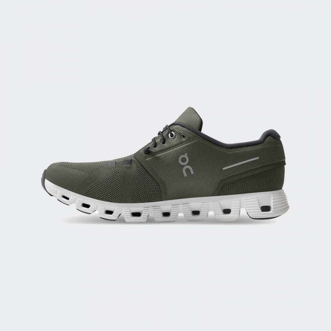 ON RUNNING CLOUD 5 OLIVE/WHITE