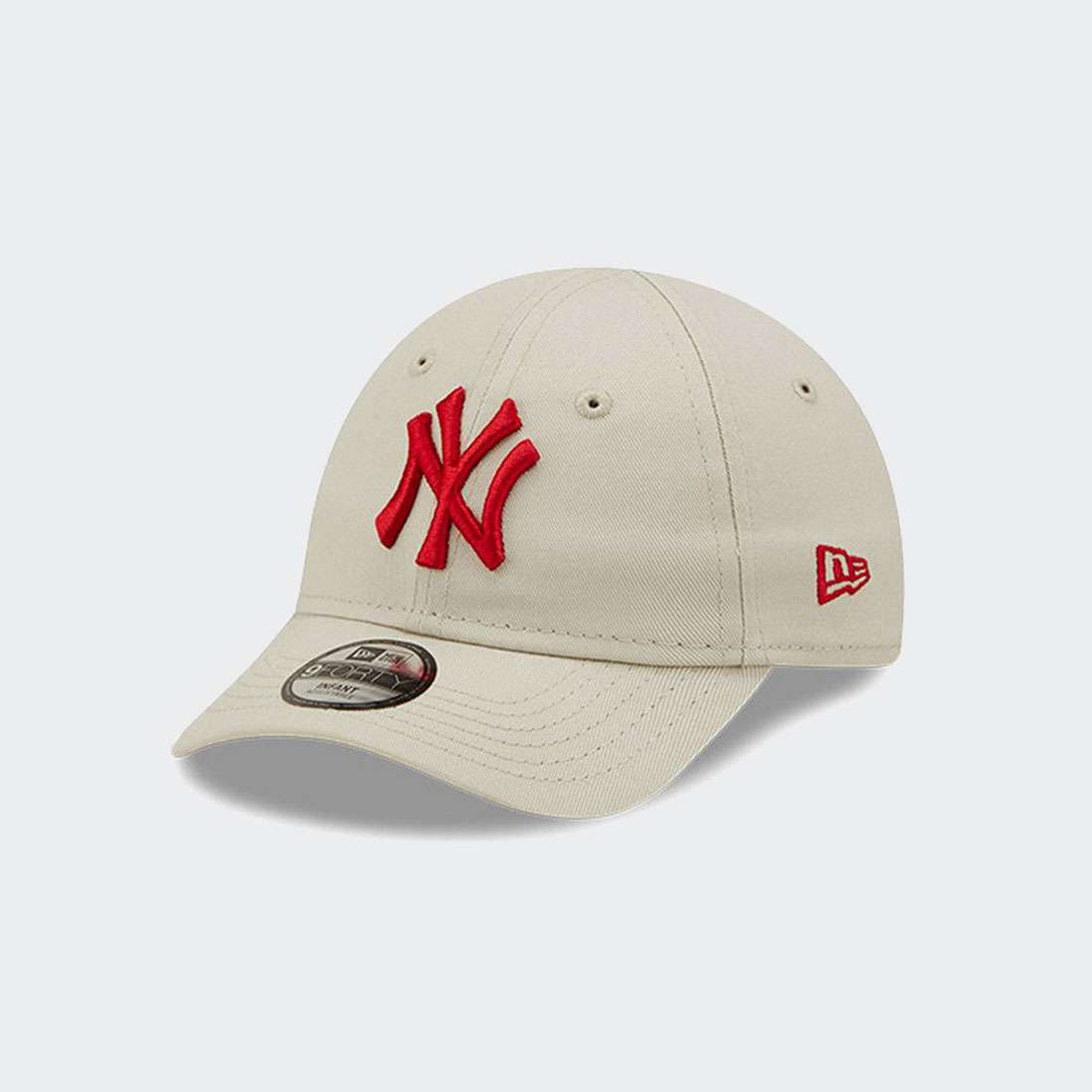 BONÉ NEW ERA NEW YORK YANKEES LEAGUE ESSENTIAL BEIGE/RED