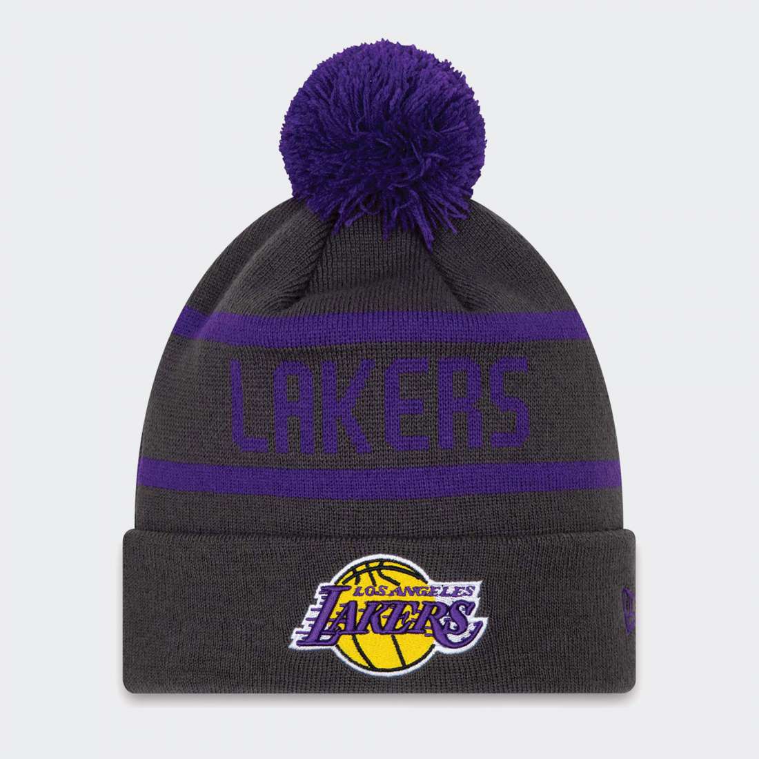 GORRO NEW ERA LOS ANGELES JAKE CUFF GREY/PURPLE