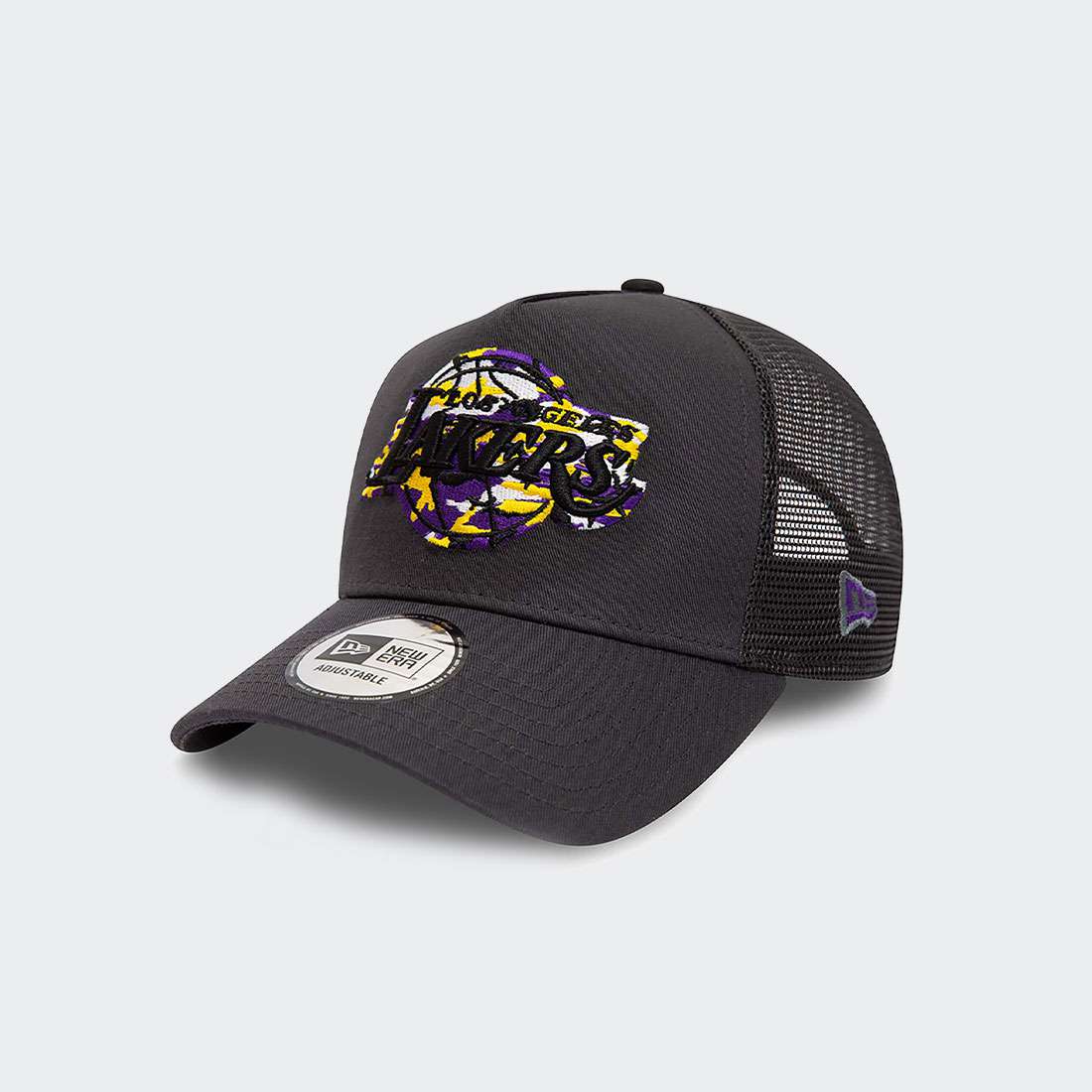 BONÉ NEW ERA LOS ANGELES LAKERS GREY/BLACK