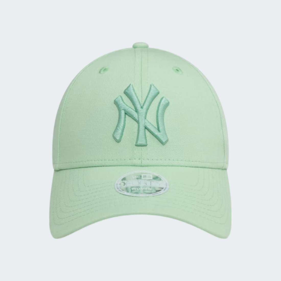 BONÉ NEW ERA NEW YORK W LEAGUE ESSENTIAL GREEN/PSTL