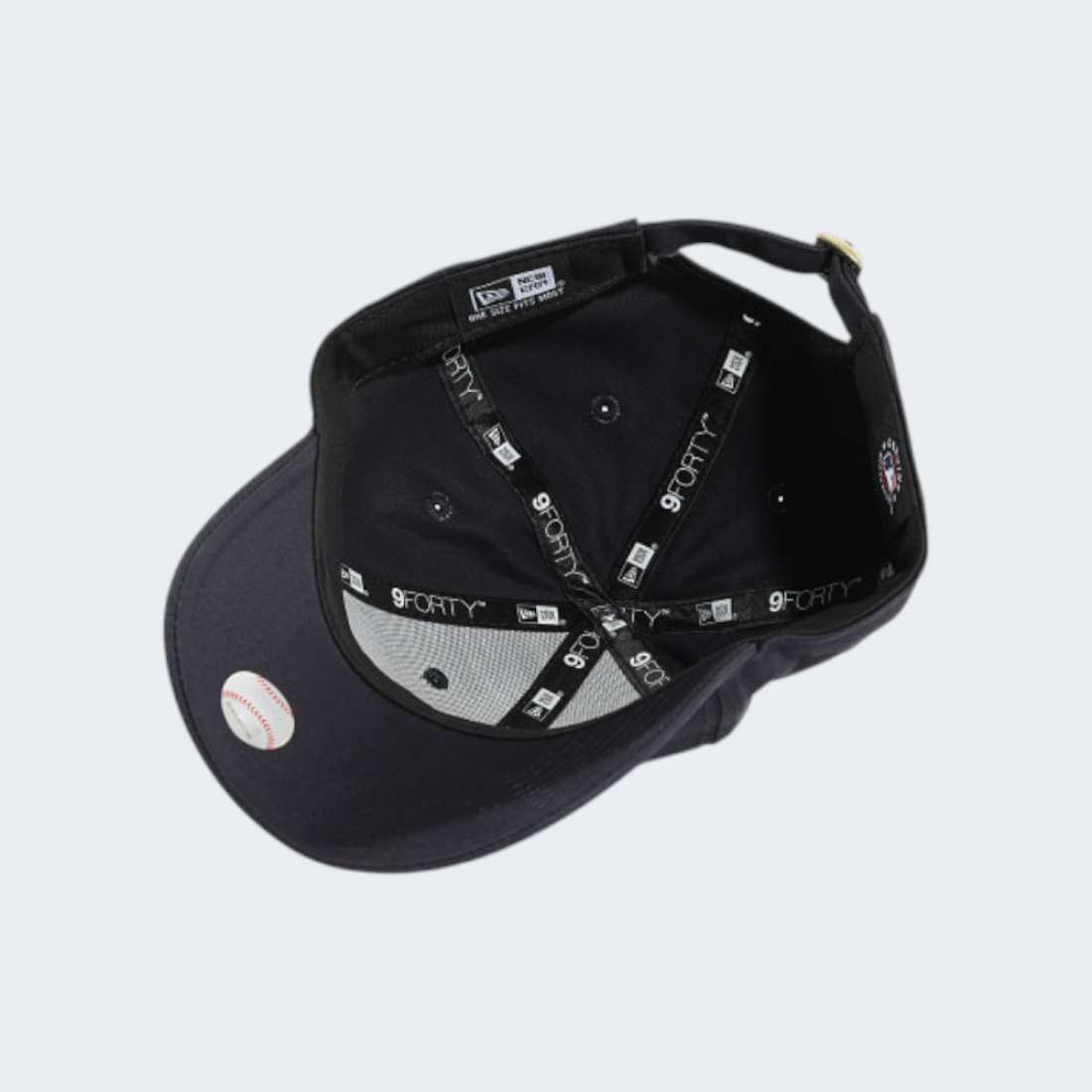 BONÉ NEW ERA NEW YORK METALLIC NAVY/GOLD