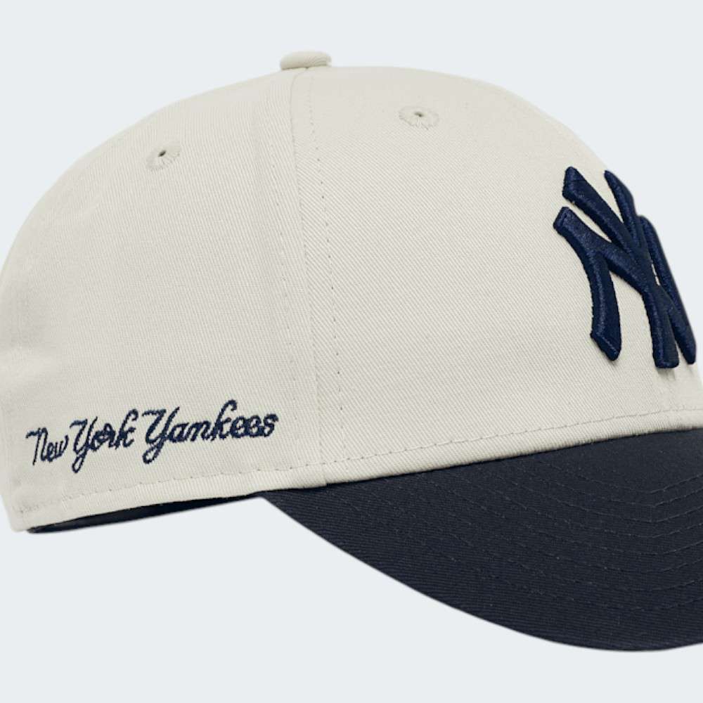 BONE NEW ERA NEW YORK BEIGE/BLUE
