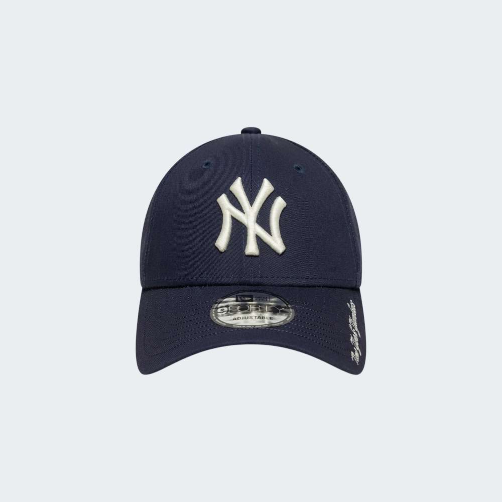 BONE NEW ERA NEW YORK YANKEES VISOR SCRIPT