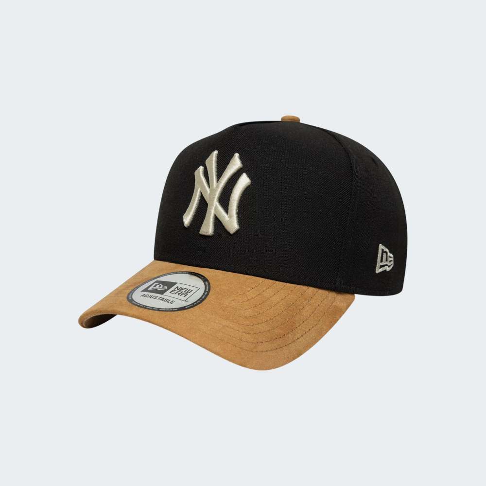 BONE NEW ERA NEW YORK YANKEES SUEDE VISOR EFRAME