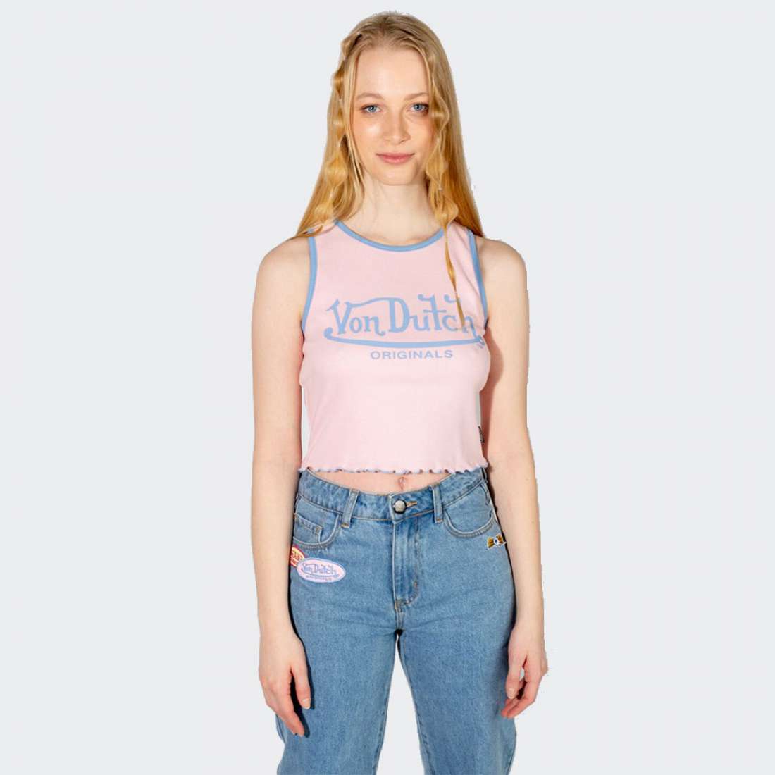 TOP VON DUTCH ASHLEY LIGHT PINK