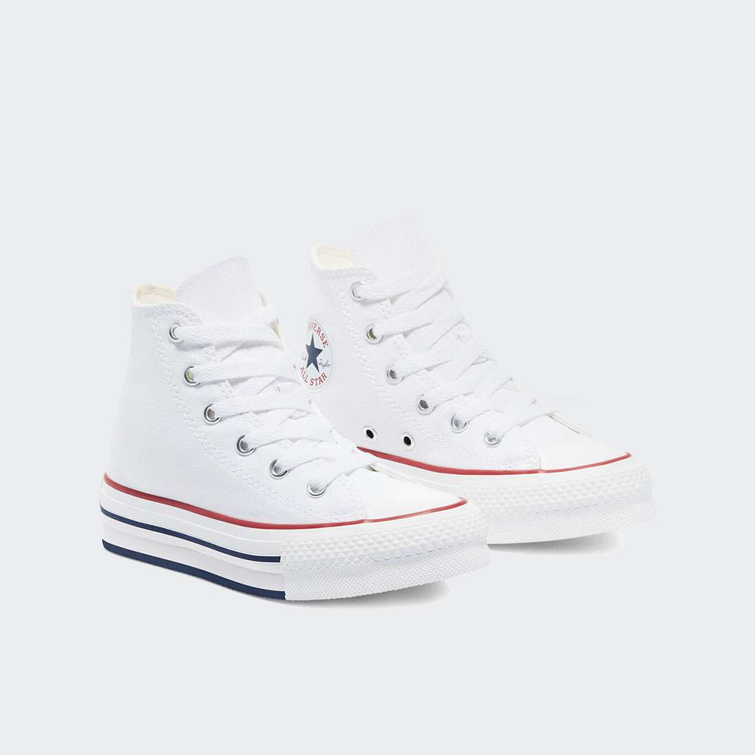 CONVERSE CHUCK TAYLOR ALL STAR HIGH TOP PLATFORM EVA LIFT WHITE