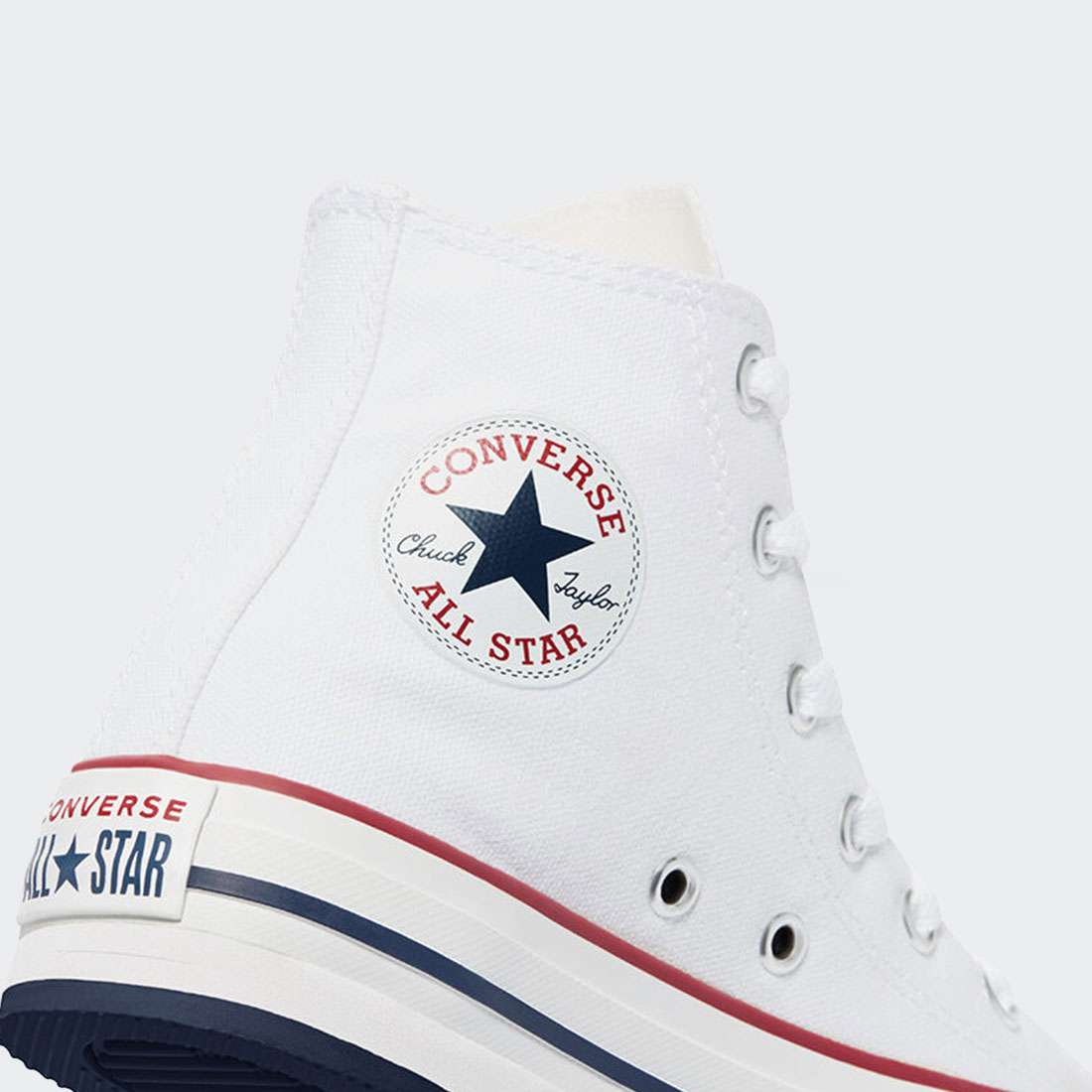 CONVERSE CHUCK TAYLOR ALL STAR HIGH TOP PLATFORM EVA LIFT WHITE