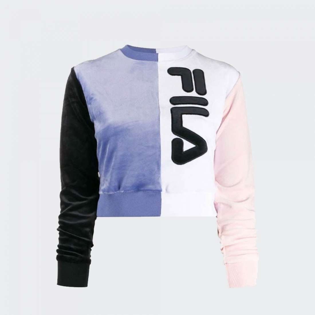 SWATSHIRTS FILA NICOLINE BLK/PURPLE/ROSE/WHT