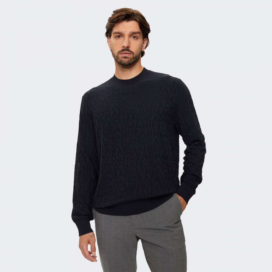 PULLOVER ARMANI AX NAVY