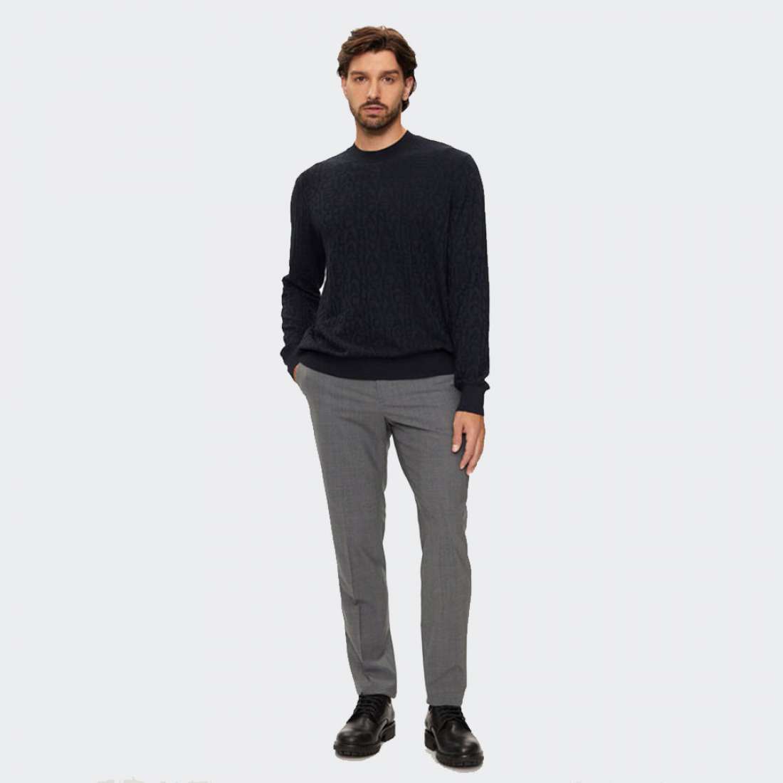 PULLOVER ARMANI AX NAVY