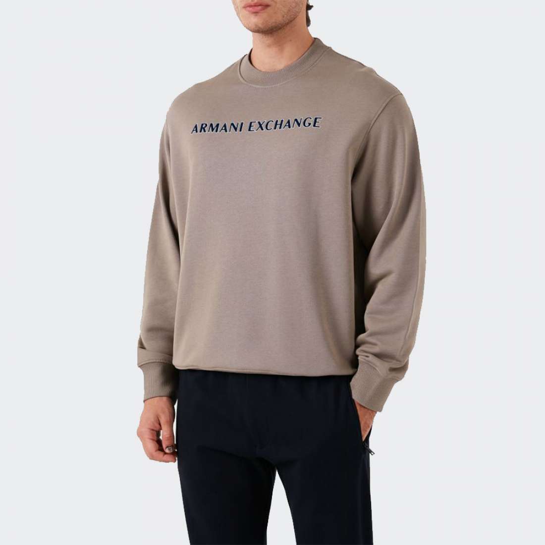 SWEATSHIRT ARMANI AX DRIFTWOOD