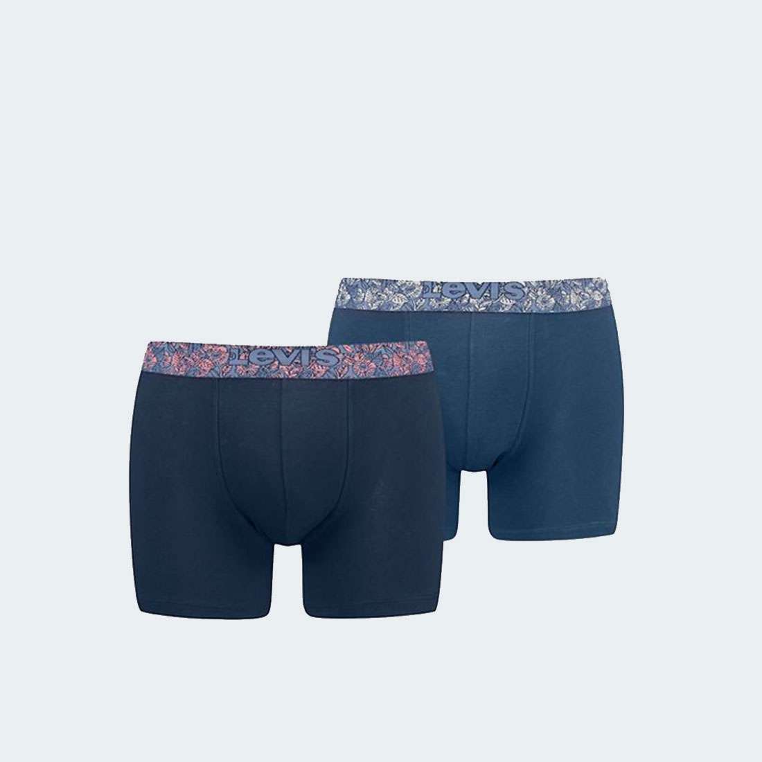 PACK 2 BOXERS LEVIS FLOWER BLUE COMBO