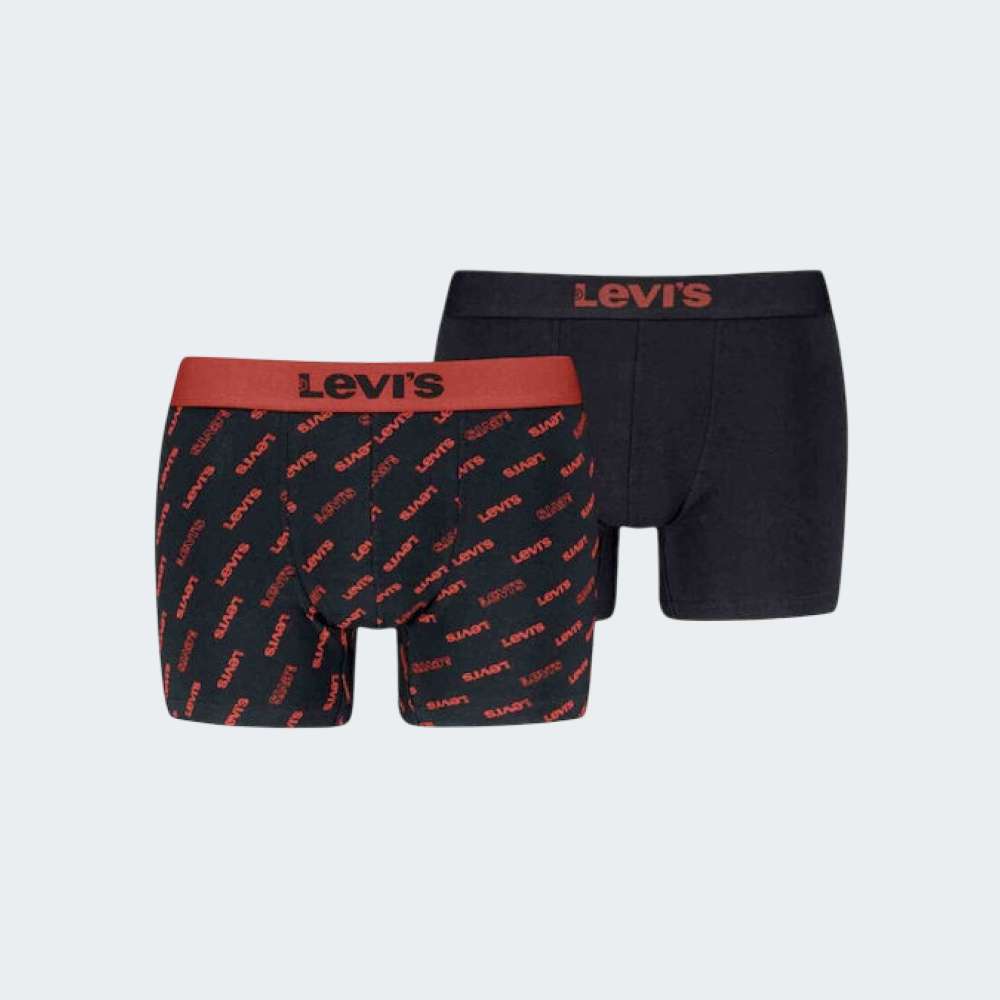 PACK 2 BOXERS LEVIS LOGO AOP
