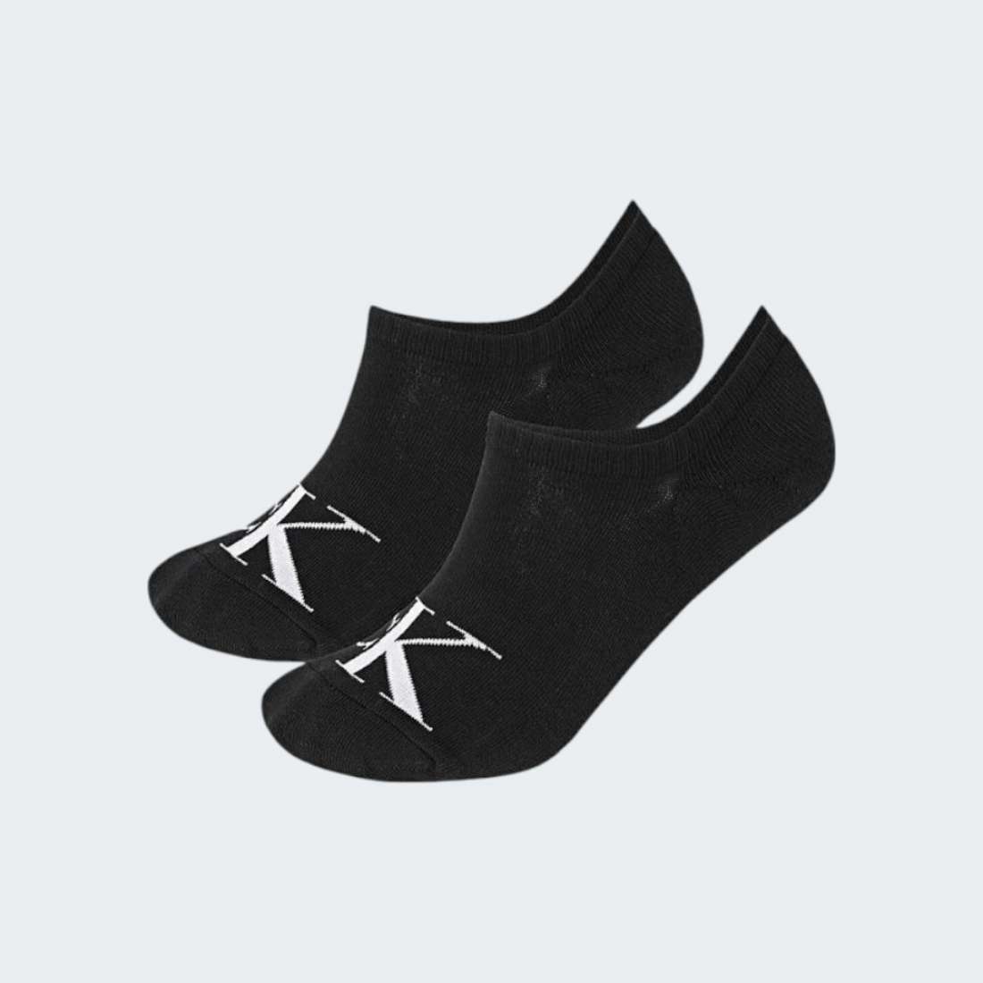 MEIAS CALVIN KLEIN CUT 2P BLACK
