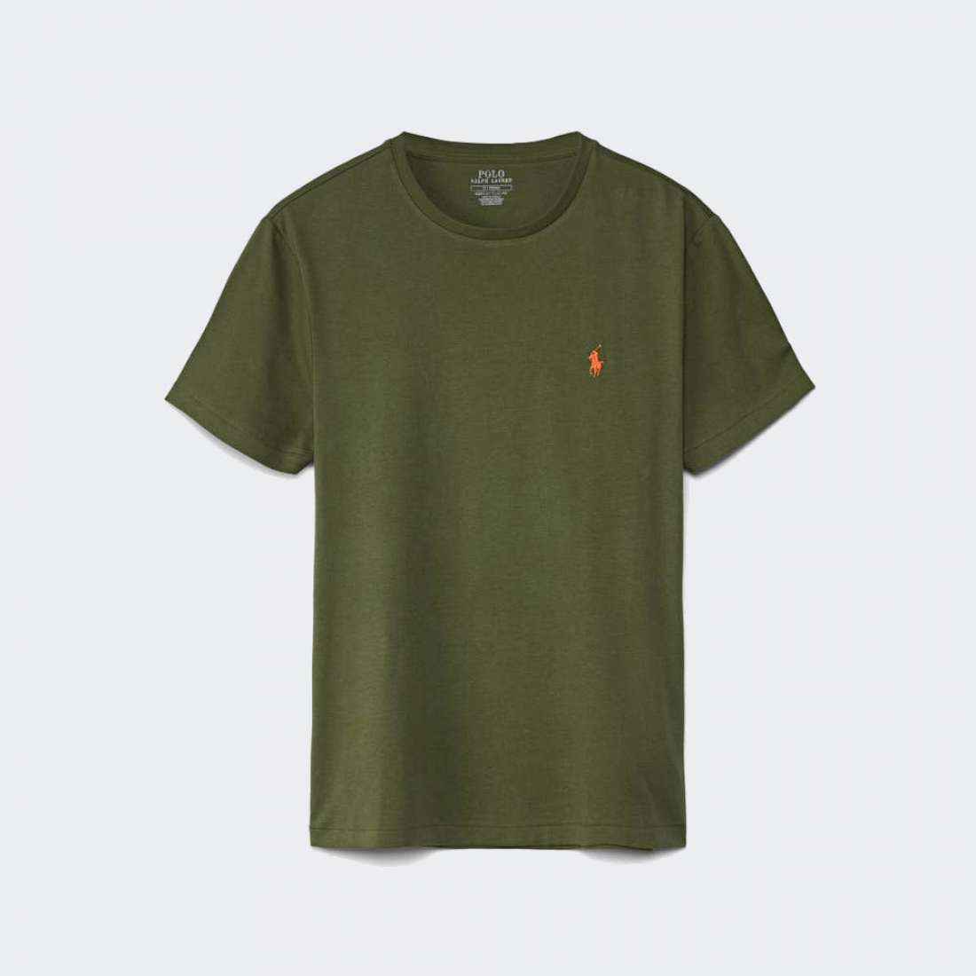 TSHIRT RALPH LAUREN 710671438 JERSEY SUPPLY OLIVE