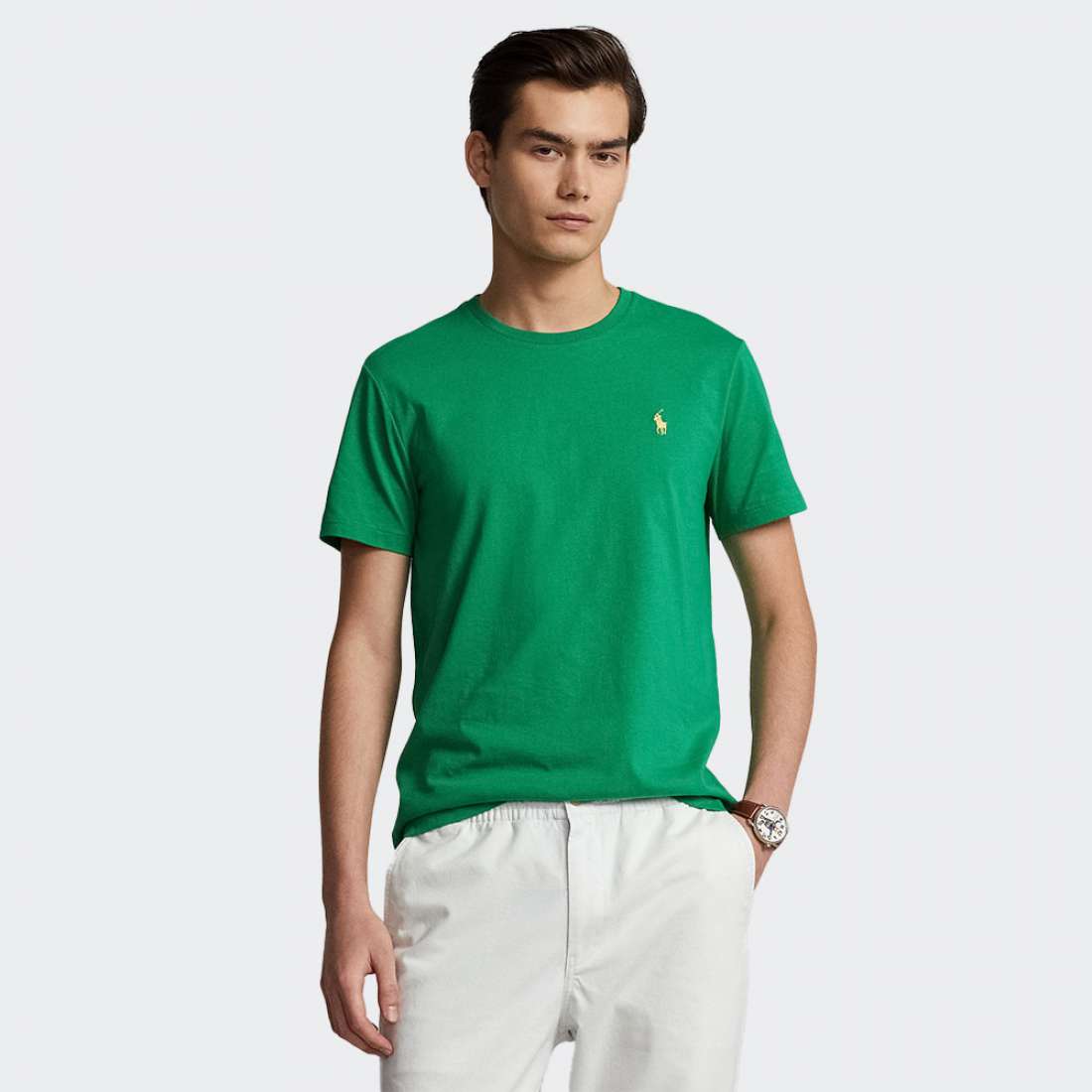 TSHIRT RALPH LAUREN 710671438 LIFEBOAT GREEN