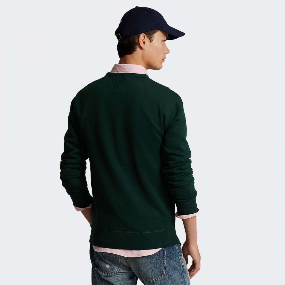 SWEATSHIRT RALPH LAUREN FLEECE 710766772 GREEN