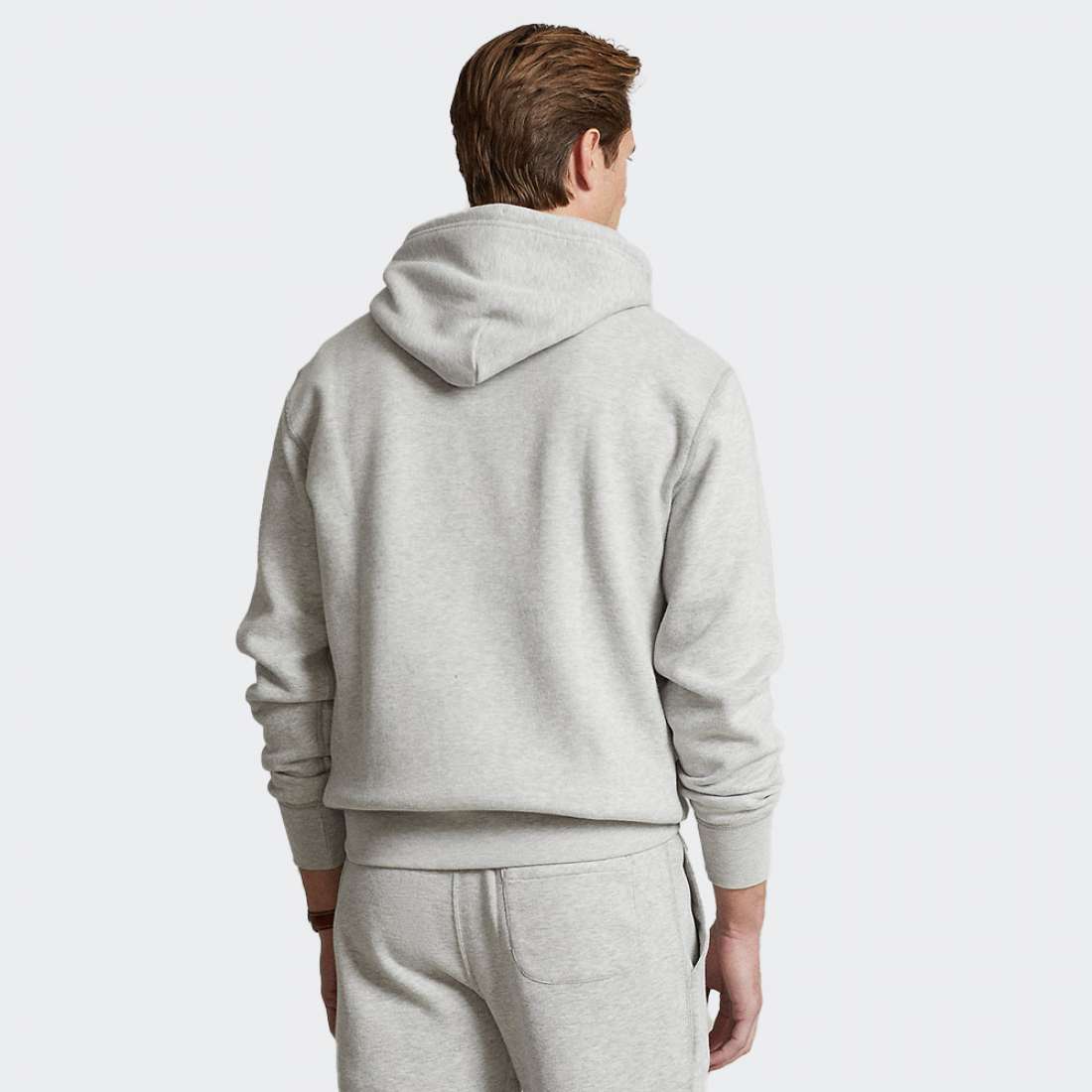 HOODIE RALPH LAUREN 710766778 GREY HTR