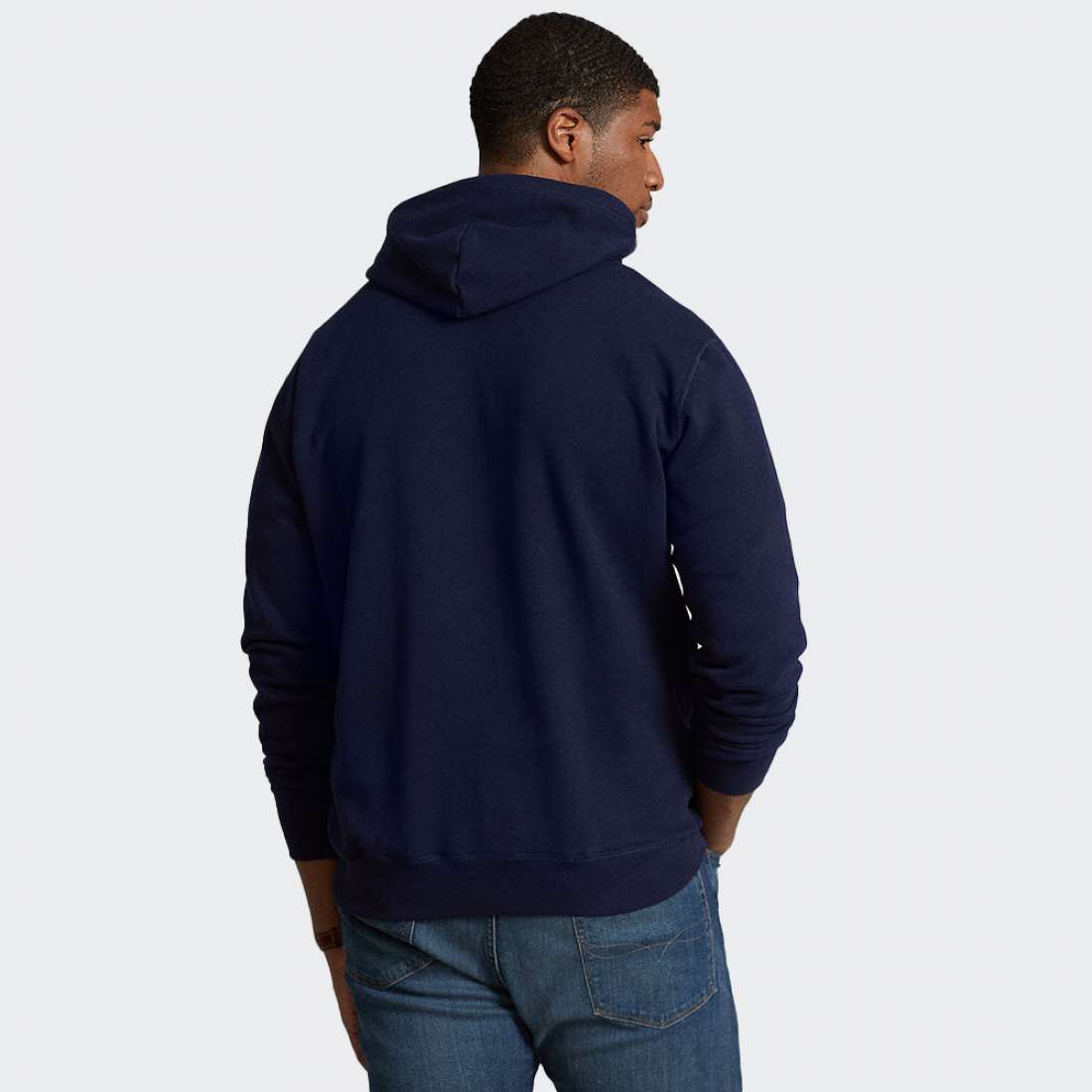 HOODIE RALPH LAUREN 710766778 FLEECE NAVY