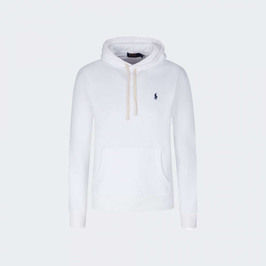 HOODIE RALPH LAUREN FLEECE WHITE