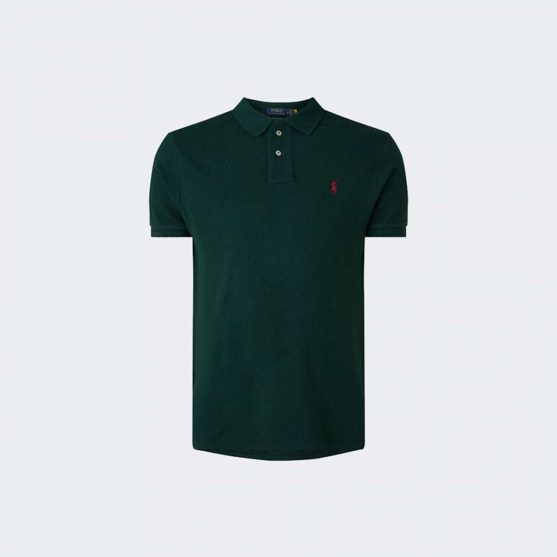 POLO RALPH LAUREN BASIC MESH COLLEGE GREEN