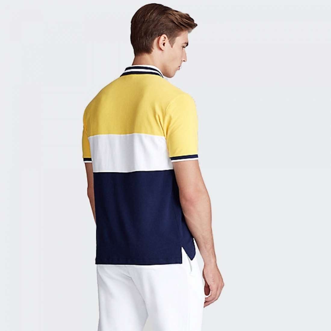 POLO RALPH LAUREN BASIC MESH YELLOW MULTI