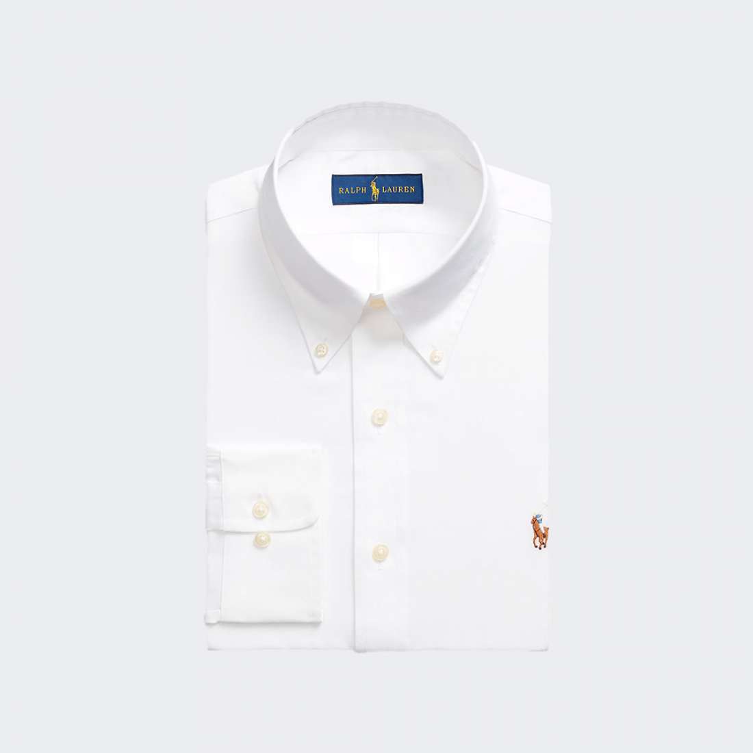 CAMISA RALPH LAUREN OXFORD WHITE