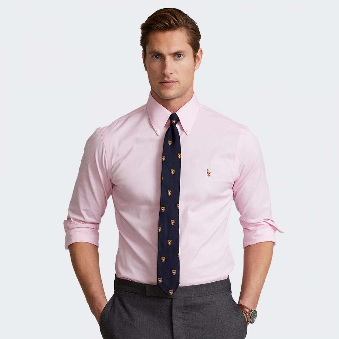 CAMISA RALPH LAUREN OXFORD PINK