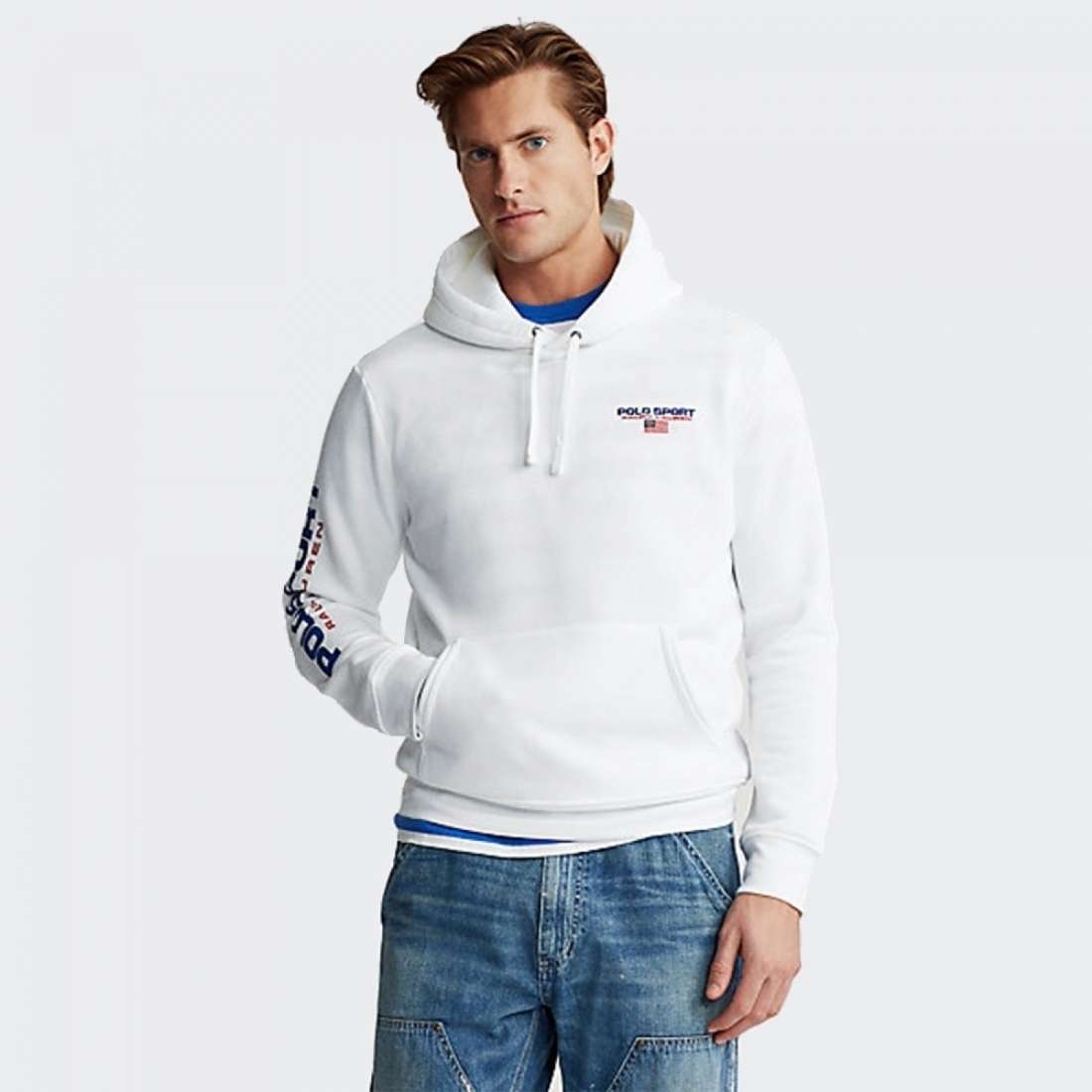 HOODIE RALPH LAUREN POLO SPORT WHITE