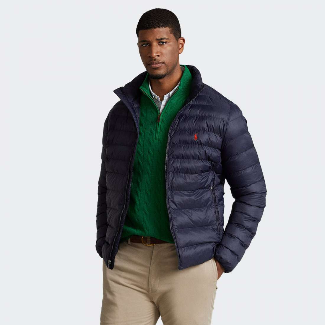 BLUSÃO RALPH LAUREN TERRA NAVY