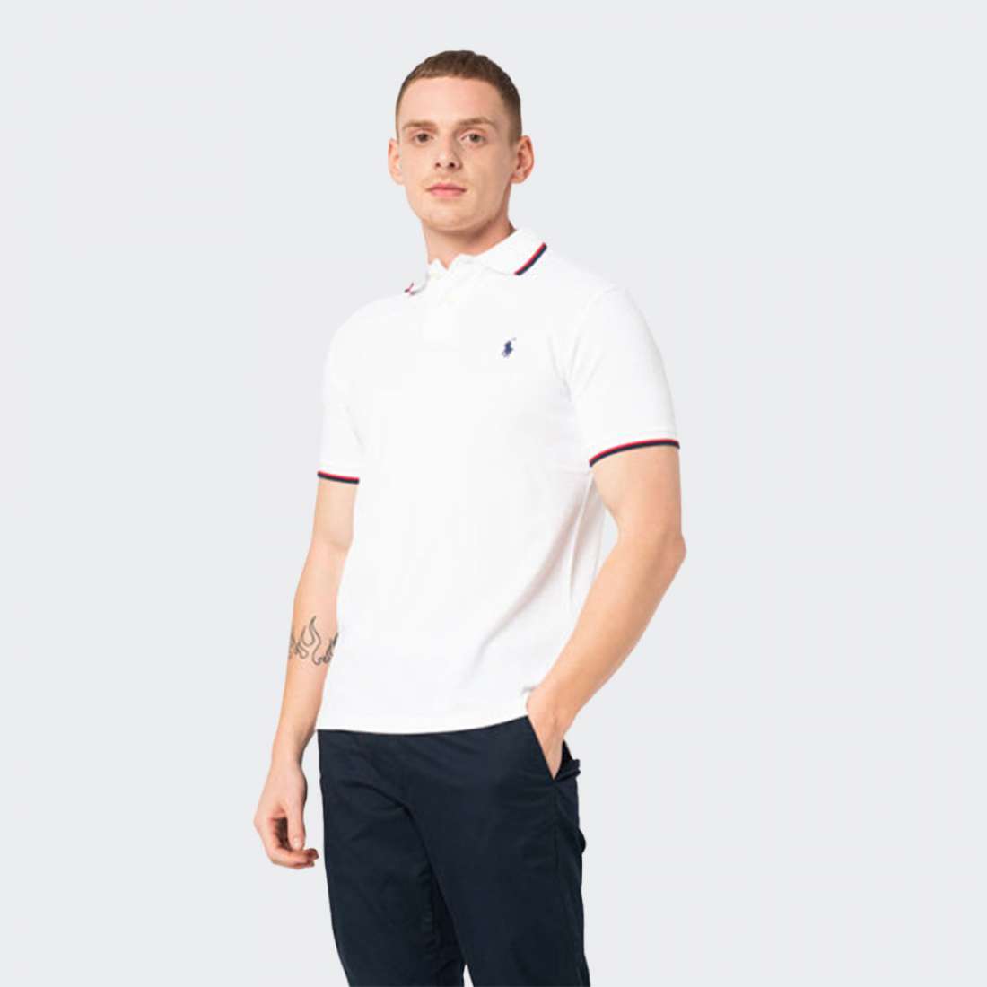 POLO RALPH LAUREN 710842621 BASIC MESH WHITE