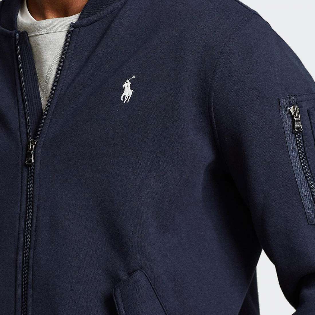 CASACO RALPH LAUREN DOUBLE KNTAVIATOR/NAVY