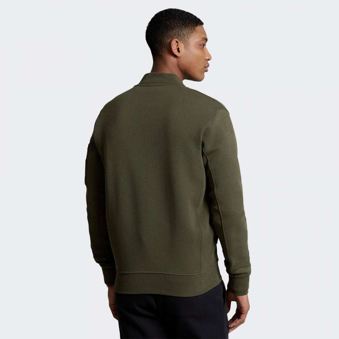 CASACO RALPH LAUREN DOUBLE KNTCOMPANY OLIVE